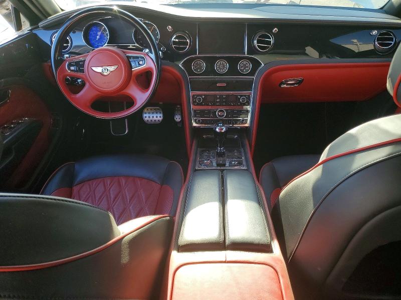 2018 Bentley Mulsanne VIN SCBBG7ZH2JC003796 COPART salvage auction — FRONT END, Ca - Dis/Dlr/Exp Only Clean Title (P), sold $68,000 on 2026-09-14 (photo 8)