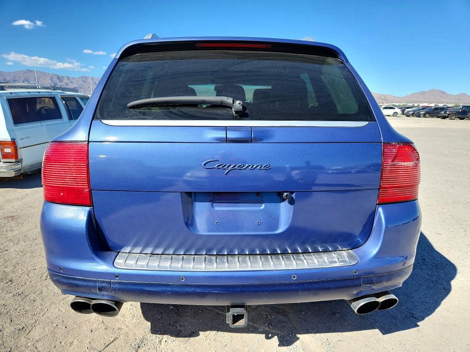 2006 Porsche Cayenne VIN WP1AC29P56LA92042 COPART salvage auction — MINOR DENT/SCRATCHES, TX - SALVAGE VEHICLE TITLE (P), sold $525 on 2026-10-06 (photo 6)