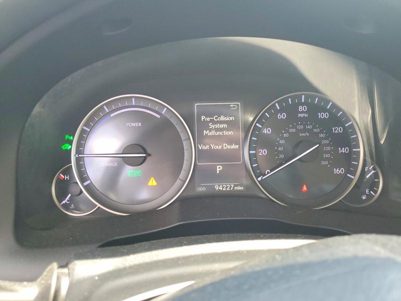 2017 Lexus ES VIN JTHBW1GGXH2146291 COPART salvage auction — FRONT END, OH - CERT OF TITLE-SALVAGE, sold $10,800 on 2026-09-11 (photo 9)