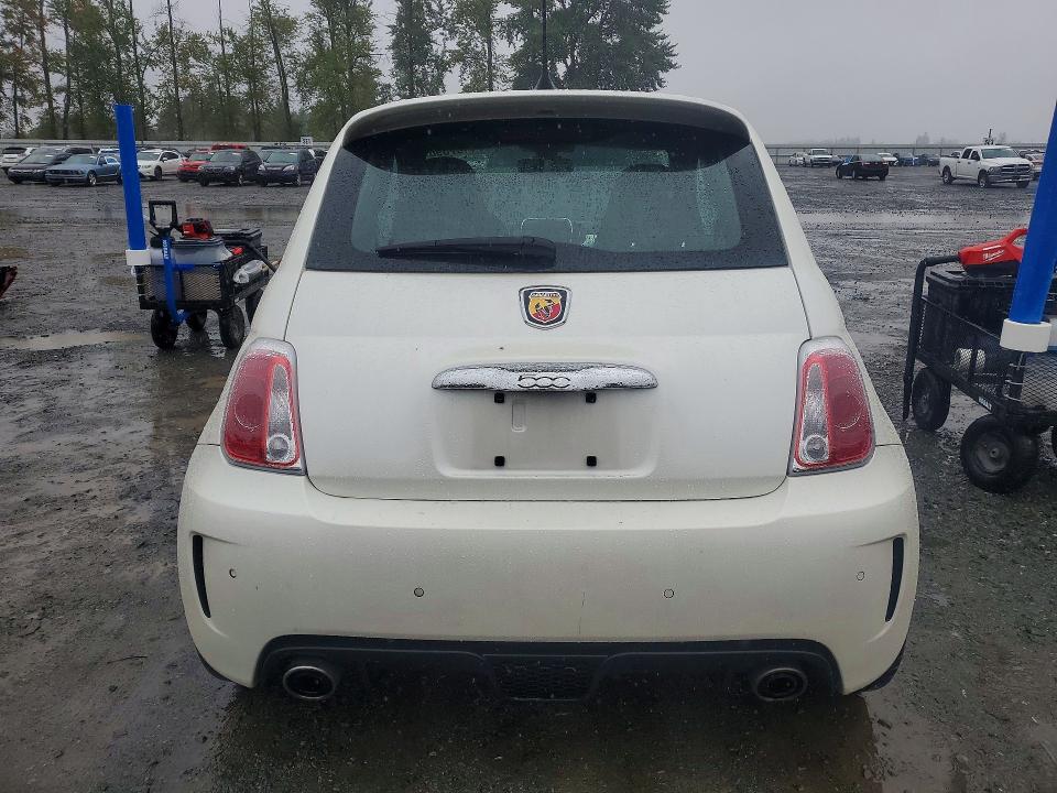 2017 Fiat 500 VIN 3C3CFFFH6HT661854 COPART salvage auction — MECHANICAL, WA - VEHICLE CERT OF OWNERSHIP-TITL, sold $80 on 2026-10-03 (photo 6)