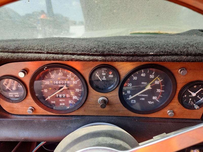 1982 Fiat 124 spider VIN ZFAAS00B7C8188934 COPART salvage auction — NORMAL WEAR, CA - CERTIFICATE OF TITLE, sold $450 on 2026-10-23 (photo 9)