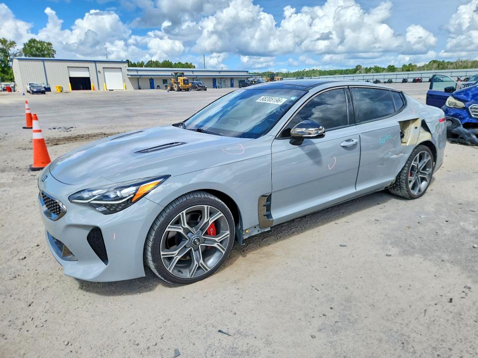 2021 Kia Stinger VIN KNAE45LC3M6093139 — COPART salvage auction photo