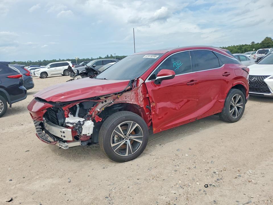 2026 Lexus Rx VIN 2T2BBMCA0TC111538 COPART salvage auction — FRONT END, FL - CERT OF TITLE SLVG REBUILDABLE, sold $17,300 on 2026-09-22 (photo 1)
