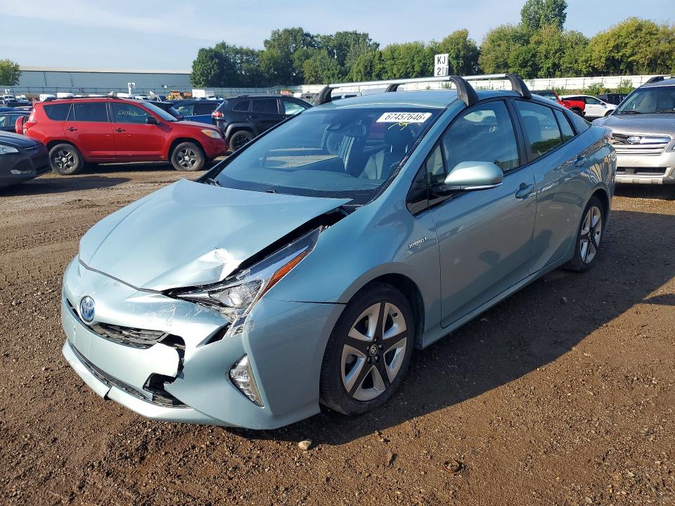 2016 Toyota Prius VIN JTDKARFU7G3507927 — COPART salvage auction photo