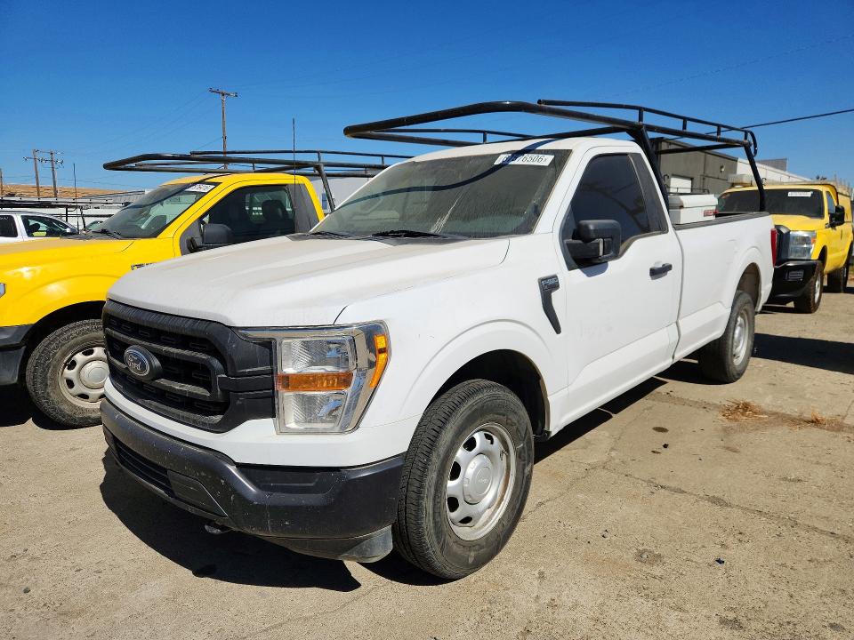 2021 Ford F-150 VIN 1FTMF1E56MKE19832 — COPART salvage auction photo