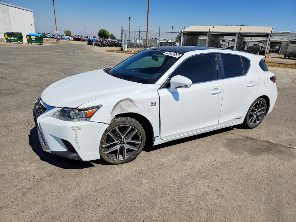 2016 Lexus Ct VIN JTHKD5BH3G2268728 — COPART salvage auction photo