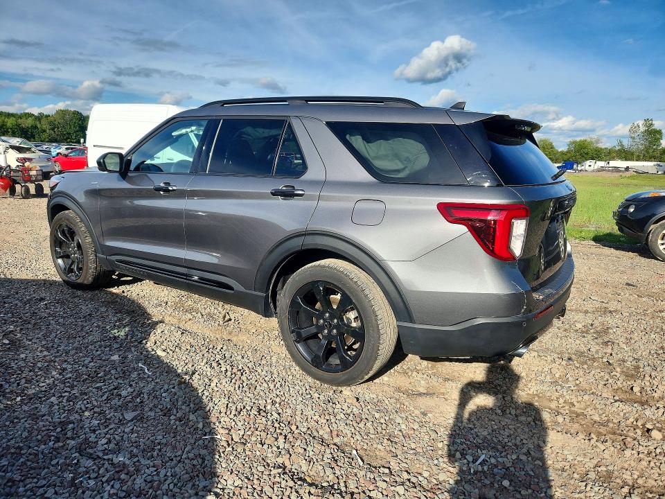 2023 Ford Explorer VIN 1FMSK8KH9PGA65110 COPART salvage auction — FRONT END, Ny - Mv-907A Salvage Certificate, sold $10,100 on 2026-10-05 (photo 2)