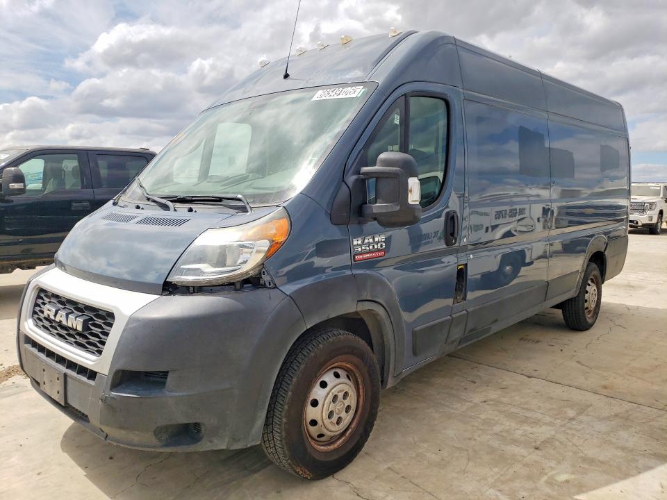 2020 Ram Promaster 3500 VIN 3C6URVJG1LE144532 — COPART salvage auction photo