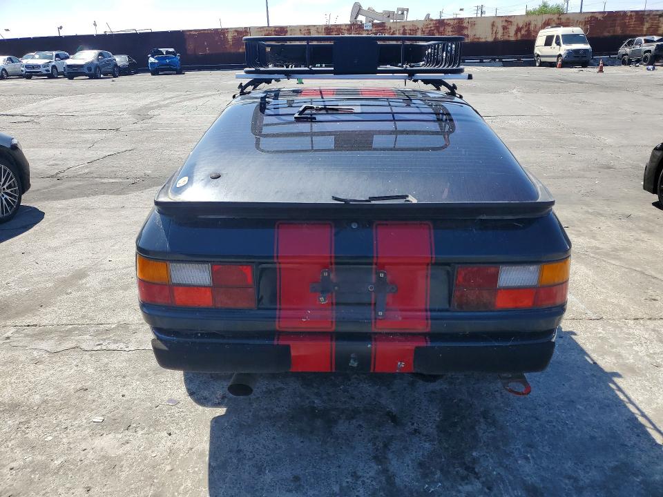 1987 Porsche 924 VIN WP0AA092XHN450937 COPART salvage auction — NORMAL WEAR, Ca - Dis/Dlr/Exp Clean W/Salv Hist, sold $200 on 2026-09-16 (photo 6)