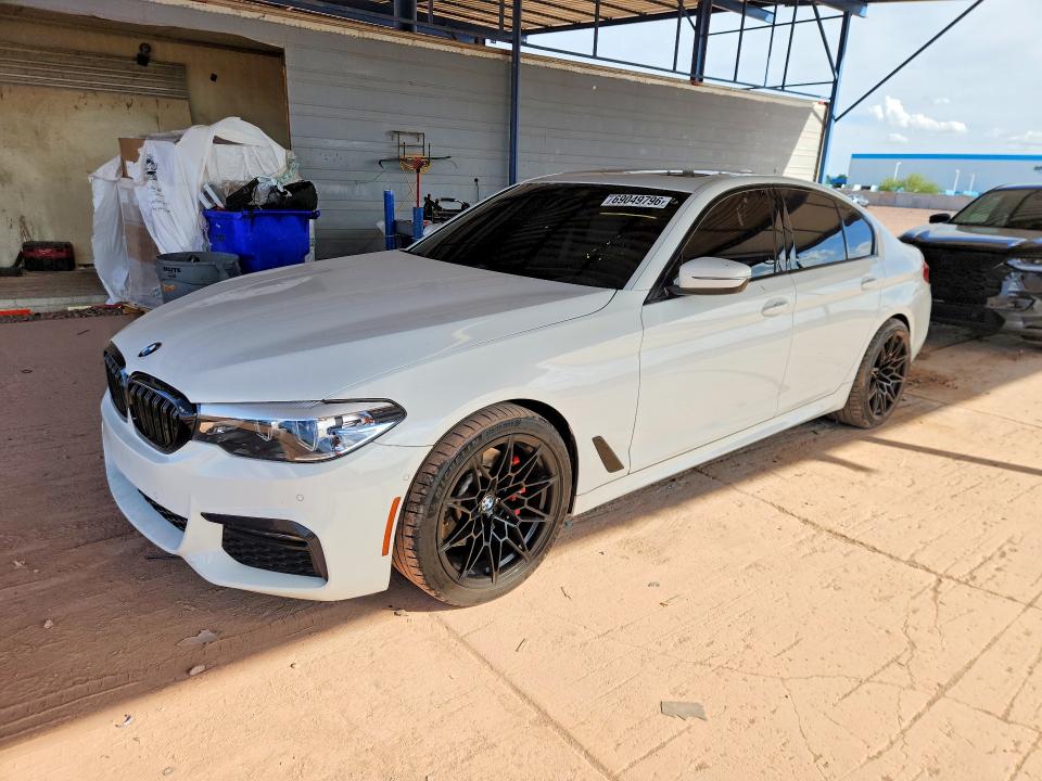 2019 BMW 5er VIN WBAJE5C55KWW19555 — COPART salvage auction photo