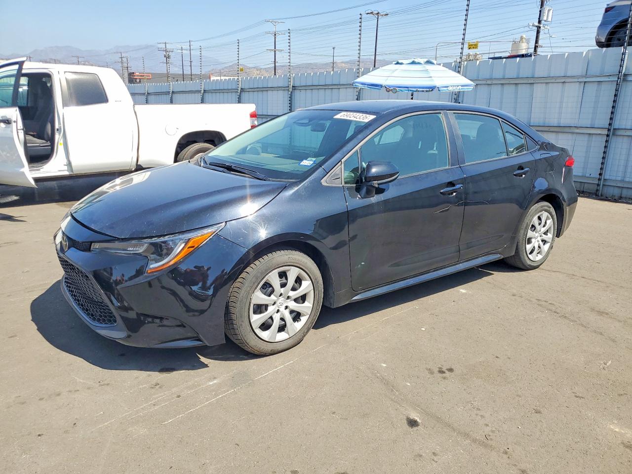 2025 Toyota Corolla VIN 5YFB4MDE7SP250760 — COPART salvage auction photo