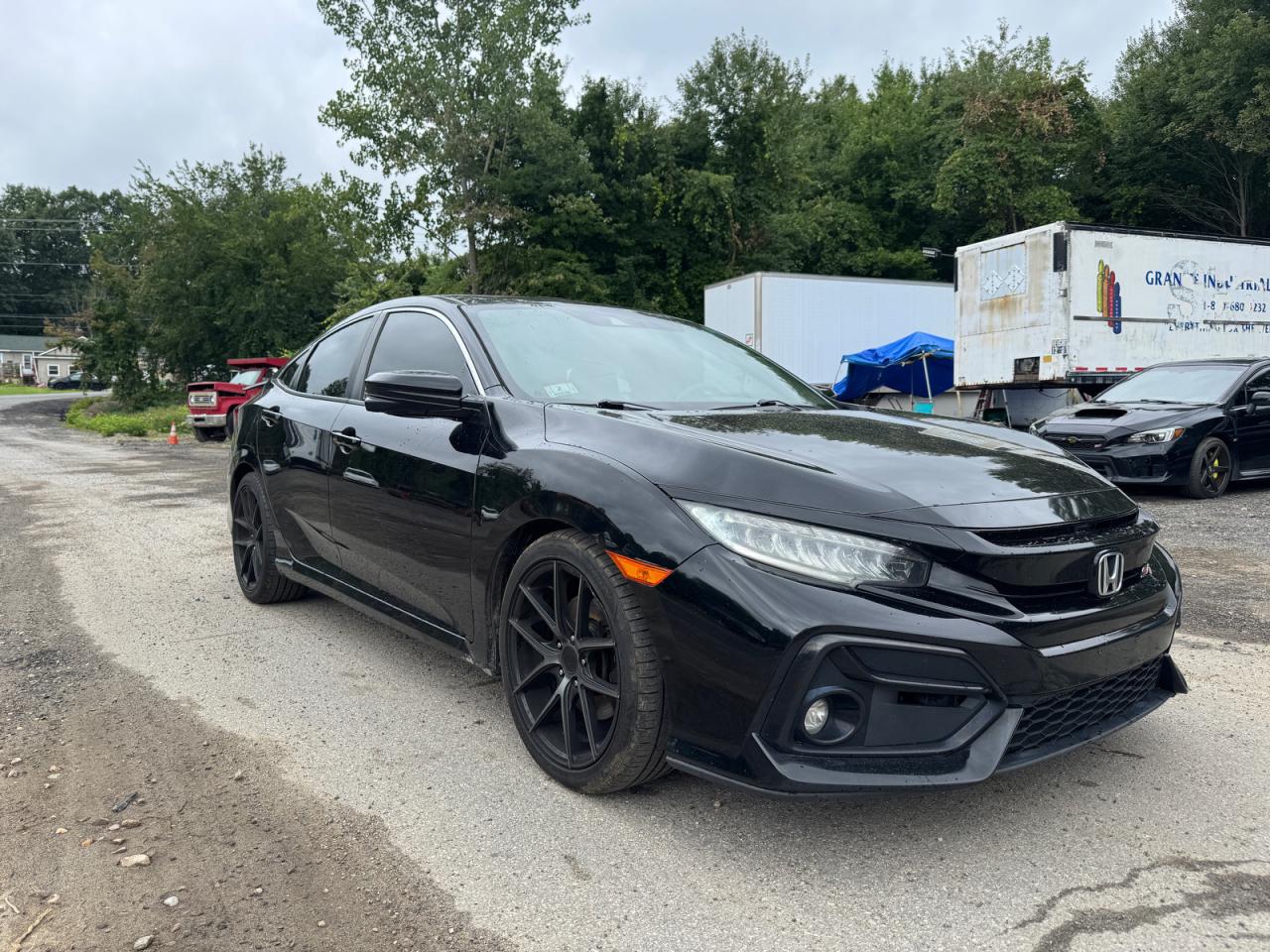 2020 Honda Civic VIN 2HGFC1E55LH700576 — COPART salvage auction photo