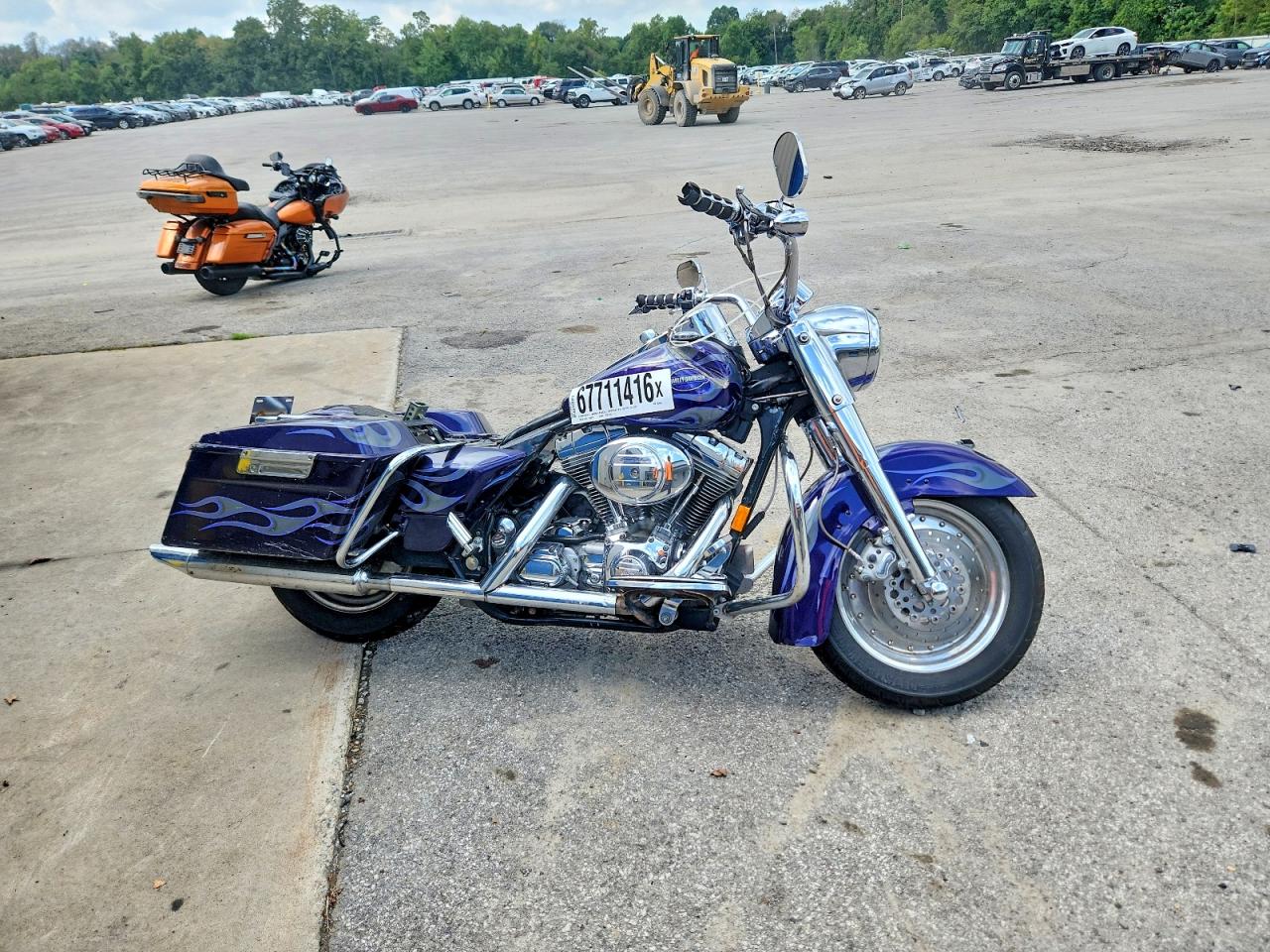 2002 Harley-Davidson Flhrsei VIN 1HD1PDC1X2Y954060 COPART salvage auction — Front End, PA - CERTIFICATE OF SALVAGE, sold $1,075 on 2026-09-25 (photo 1)
