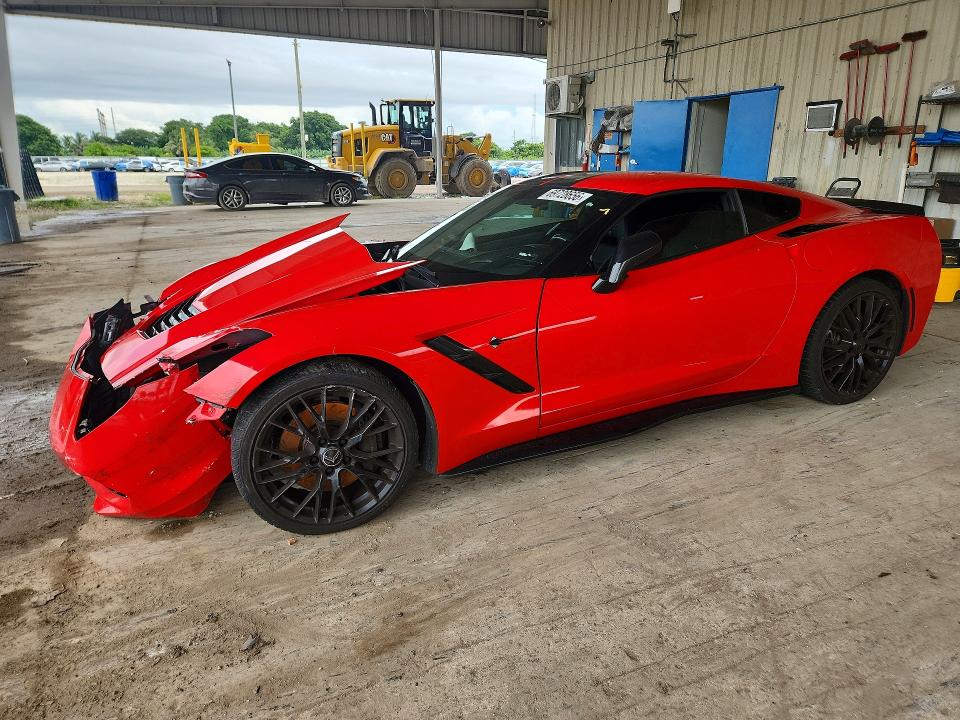 2015 Chevrolet Corvette VIN 1G1YK2D76F5122074 — COPART salvage auction photo