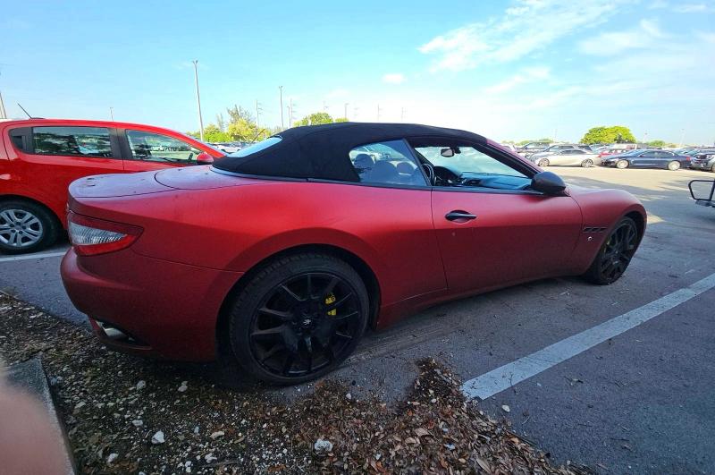 2011 Maserati Granturismo VIN ZAM45KMA3B0057339 COPART salvage auction — MECHANICAL, FL - CERTIFICATE OF TITLE (P), sold $10,400 on 2026-10-22 (photo 4)