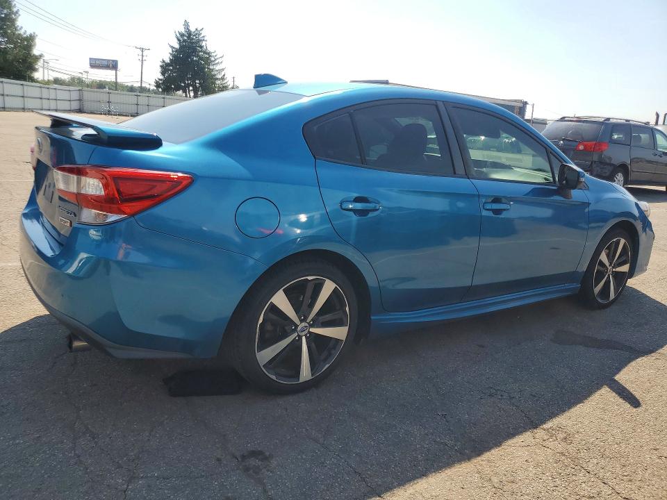2017 Subaru Impreza VIN 4S3GKAK63H3613885 COPART salvage auction — MECHANICAL, Oh - Certificate Of Title, sold $80 on 2026-09-24 (photo 3)