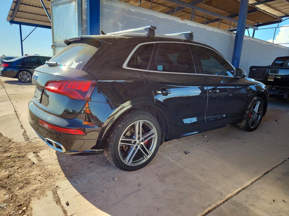 2018 Audi Sq5 VIN WA1A4AFY8J2016006 COPART salvage auction — MINOR DENT/SCRATCHES, Az - Certificate Of Title (P), sold $10,500 on 2026-10-08 (photo 3)