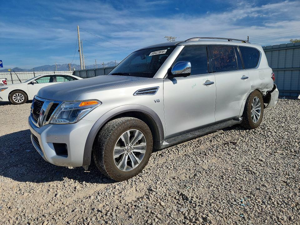 2018 Nissan Armada VIN JN8AY2NC8J9555789 — COPART salvage auction photo
