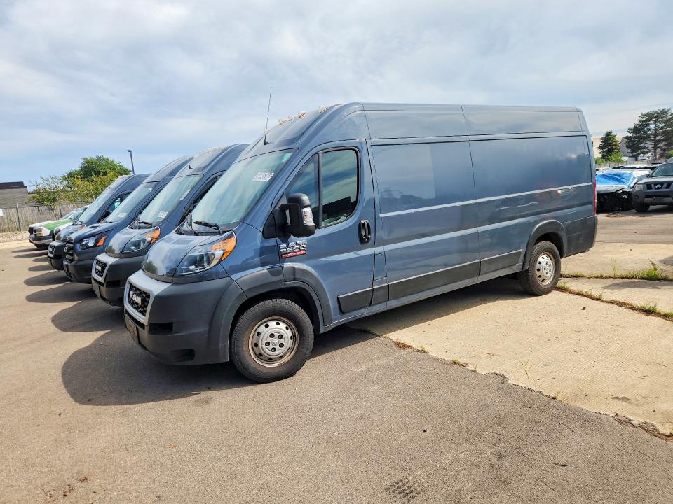 2021 Ram Promaster 3500 VIN 3C6FRVJG9ME500994 — COPART salvage auction photo