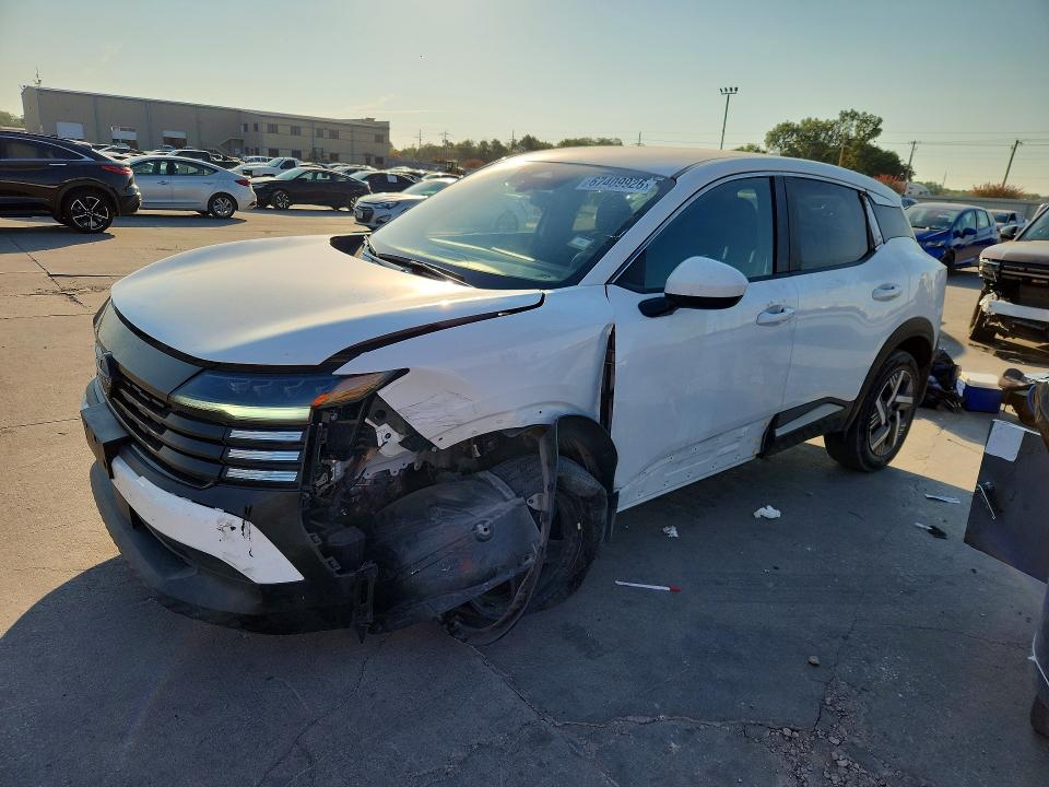 2025 Nissan Kicks VIN 3N8AP6CA2SL437290 — COPART salvage auction photo
