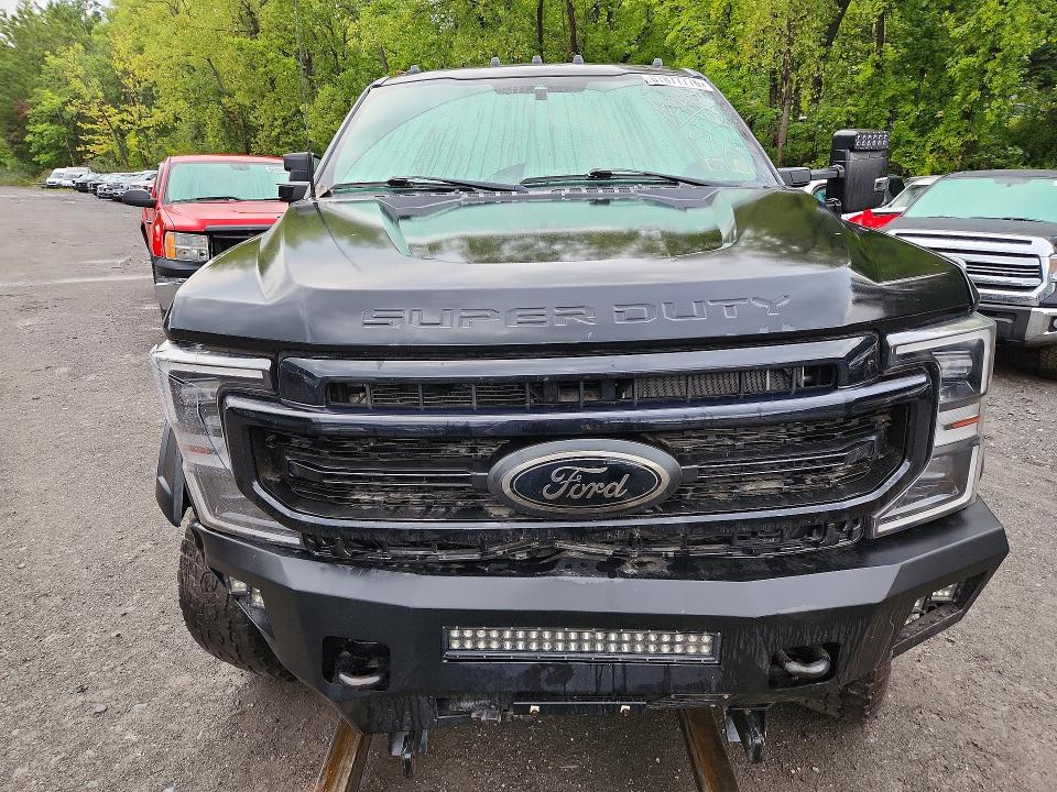 2021 Ford F-250 Super Duty VIN 1FT7W2BT2MEE02207 COPART salvage auction — FRONT END, Ny - Mv-907A Salvage Certificate (P), sold $14,000 on 2026-09-14 (photo 5)