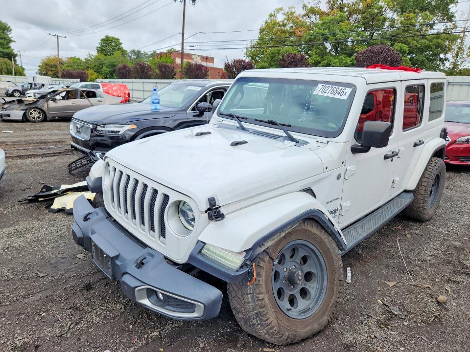 2018 Jeep Wrangler unlimited VIN 1C4HJXEN9JW279072 — COPART salvage auction photo