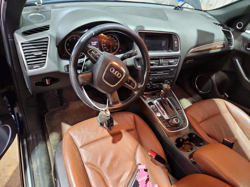 2012 Audi Q5 VIN WA1DKAFP5CA131911 COPART salvage auction — FRONT END, Salvage Title, sold $275 on 2026-10-01 (photo 8)