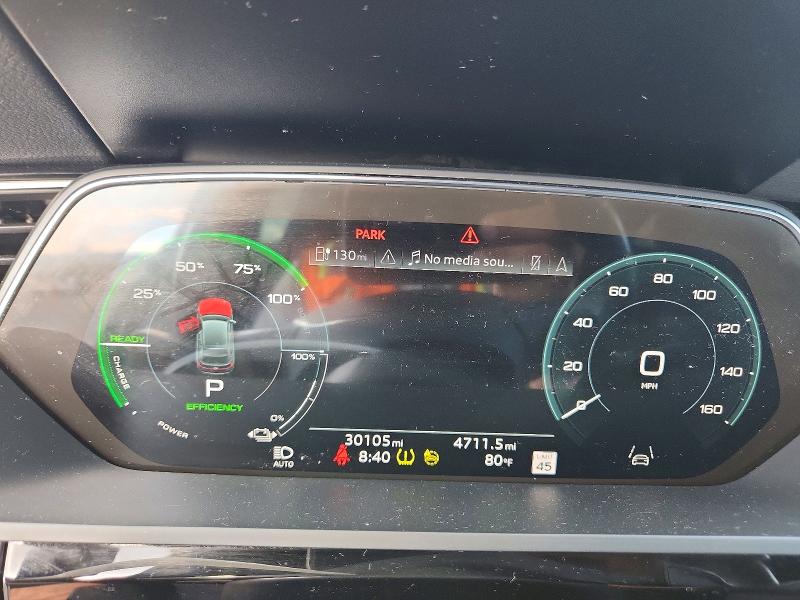 2023 Audi E-tron VIN WA12ABGE7PB025389 COPART salvage auction — UNDERCARRIAGE, Salvage Title, sold $20,700 on 2026-10-14 (photo 9)