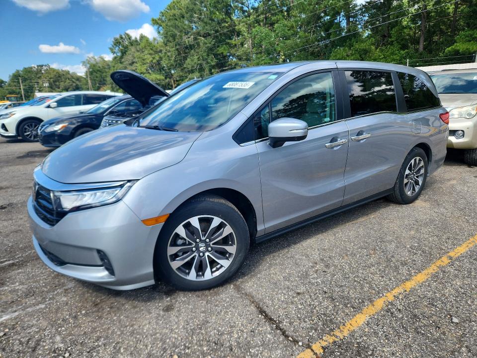 2023 Honda Odyssey VIN 5FNRL6H67PB033535 — COPART salvage auction photo