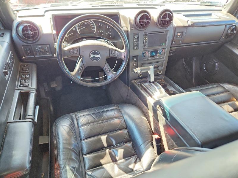 2005 Hummer H2 VIN 5GRGN22U45H107779 COPART salvage auction — FRONT END, CA - DIS/DLR/EXP APP FOR DUP CLEAN, sold $3,350 on 2026-10-01 (photo 8)