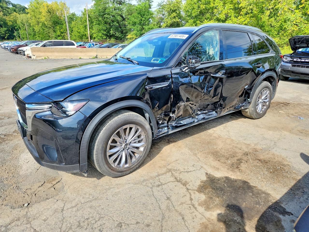 2024 Mazda CX-90 VIN JM3KKBHA4R1179010 — COPART salvage auction photo