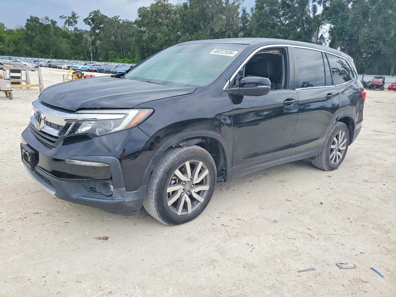 2021 Honda Pilot VIN 5FNYF5H50MB015071 — COPART salvage auction photo