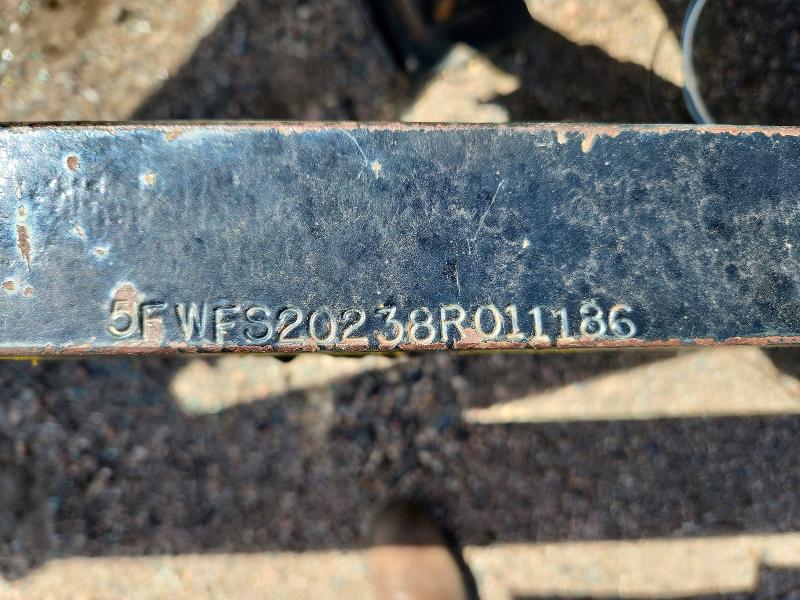 1999 Othe VIN 5FWFS20238R011186 COPART salvage auction — VANDALISM, CO - CERTIFICATE OF TITLE, sold $1,950 on 2026-09-28 (photo 8)
