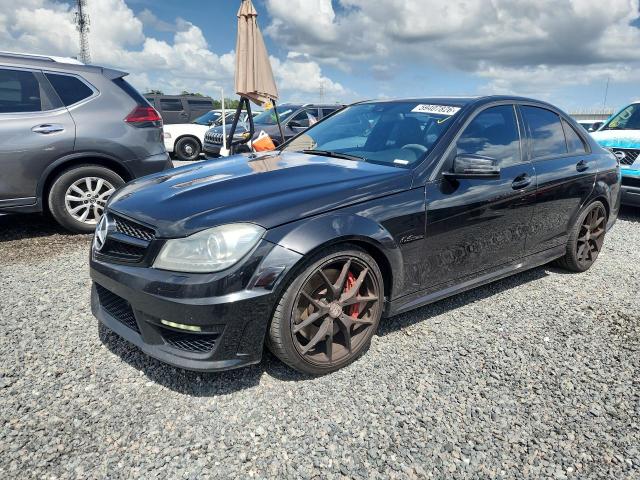 2014 Mercedes-benz C-klasse amg VIN WDDGF7HB8EG220423 — COPART salvage auction photo