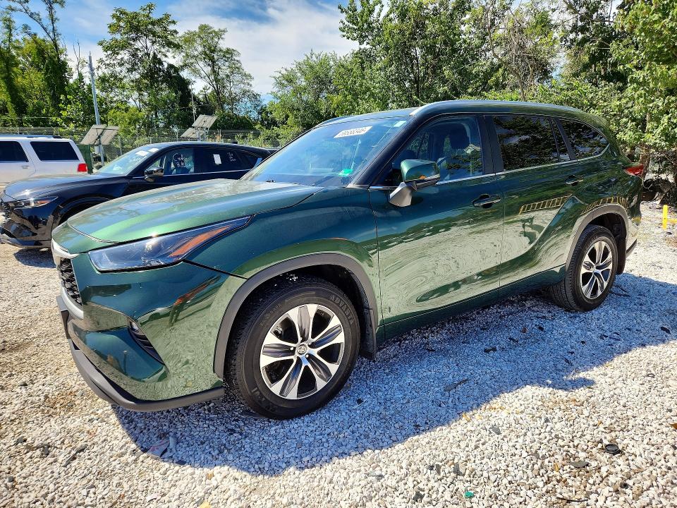 2023 Toyota Highlander VIN 5TDKDRBH3PS505543 — COPART salvage auction photo