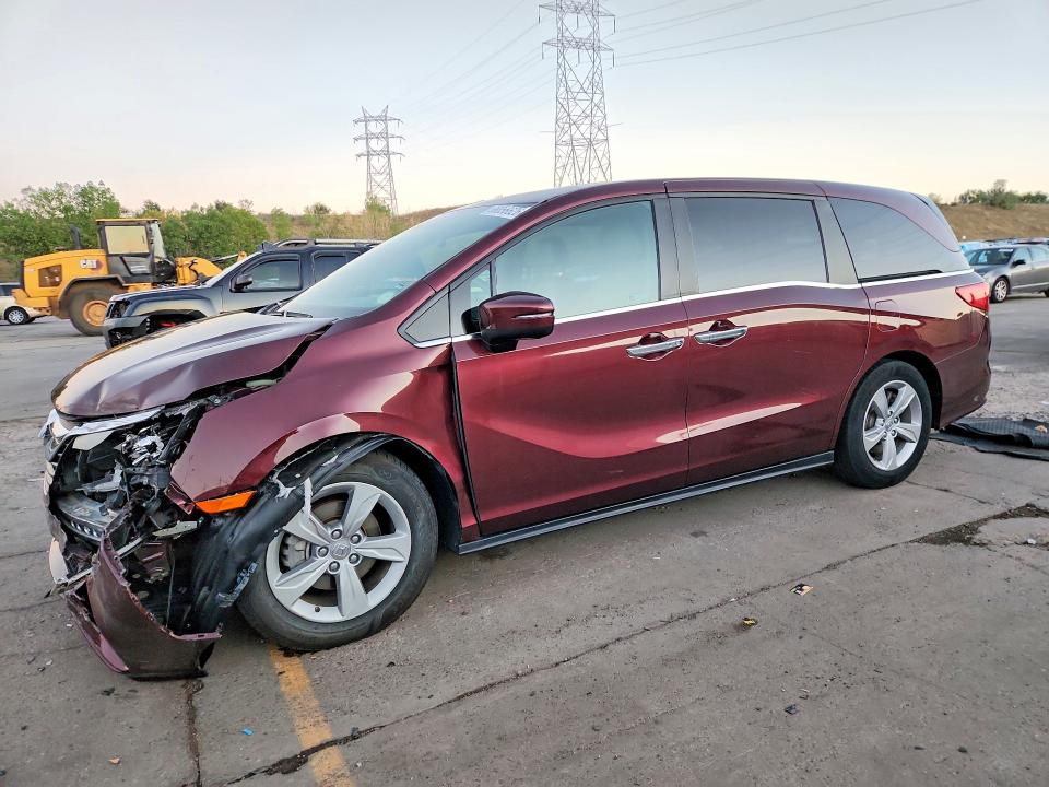 2019 Honda Odyssey VIN 5FNRL6H71KB116380 — COPART salvage auction photo
