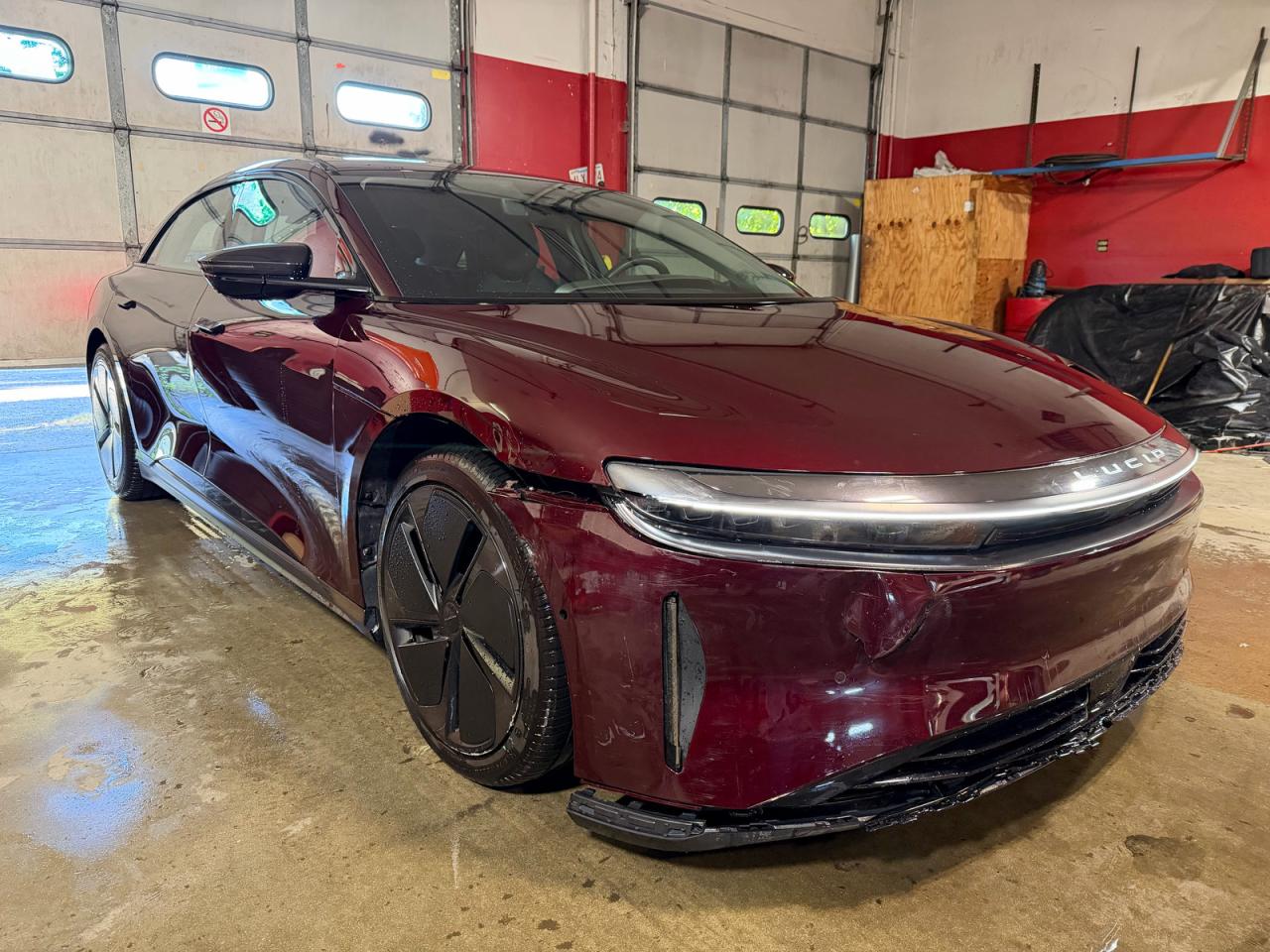 2025 Lucid Motors Air VIN 50EA1TEA7SA002518 — COPART salvage auction photo