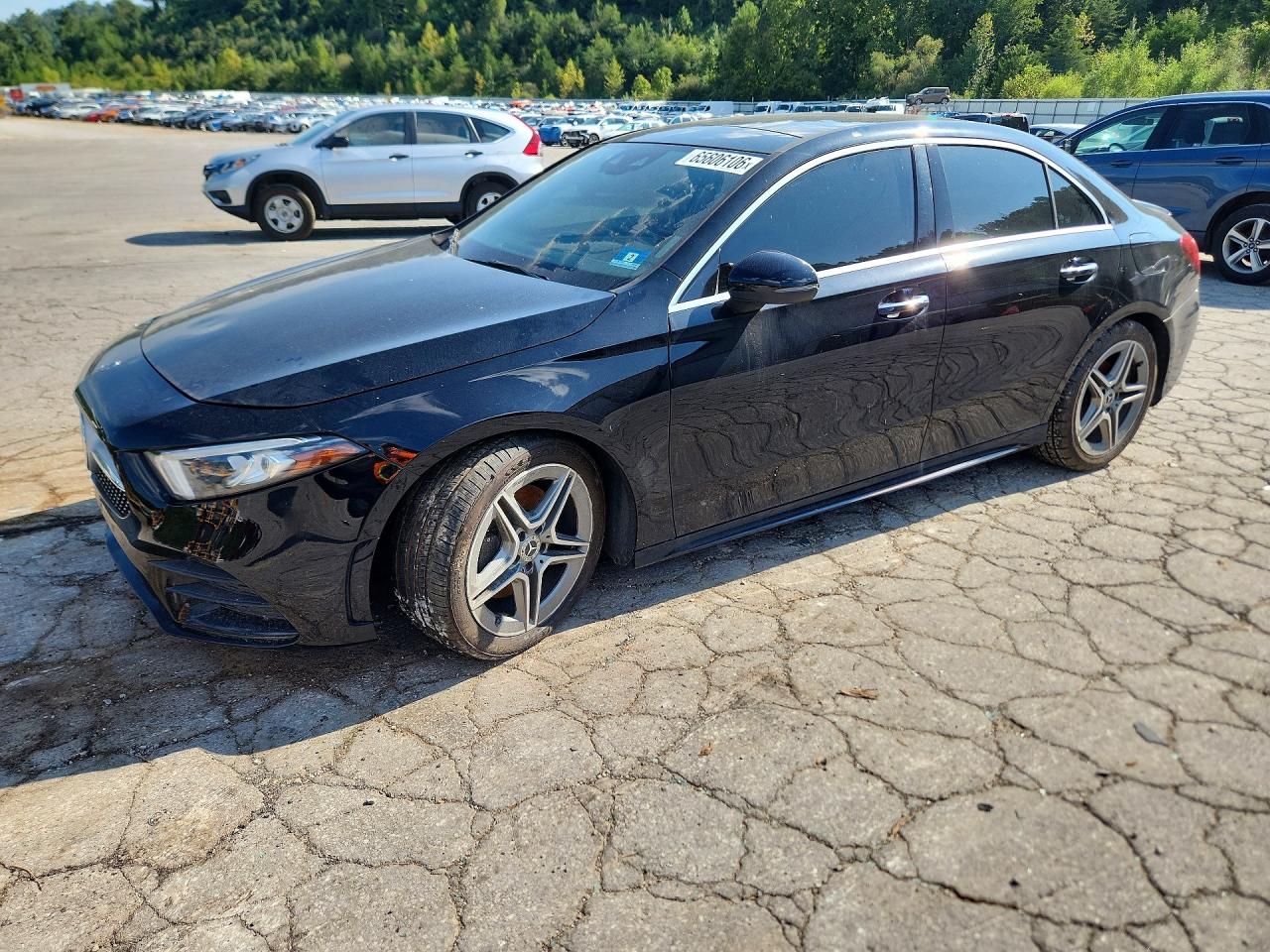 2019 Mercedes-Benz A-Class VIN WDD3G4FB6KW017576 — COPART salvage auction photo