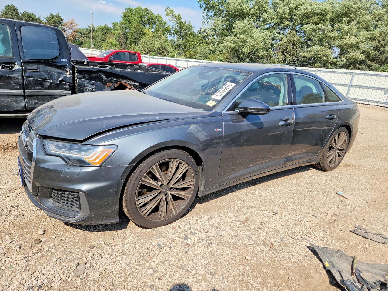 2019 Audi A6 VIN WAUM2AF27KN058992 — COPART salvage auction photo