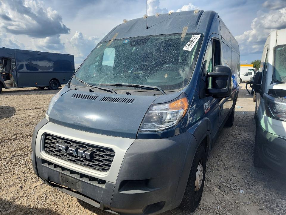2021 Ram Promaster 3500 VIN 3C6MRVJG2ME536663 — COPART salvage auction photo