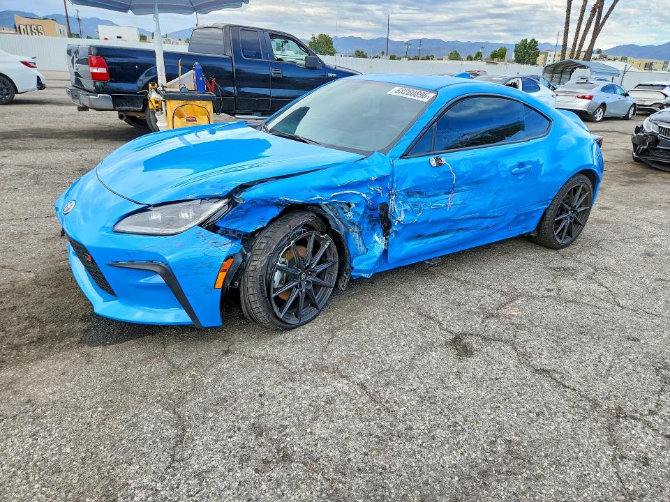 2023 Toyota Gr 86 VIN JF1ZNBE12P9758150 — COPART salvage auction photo