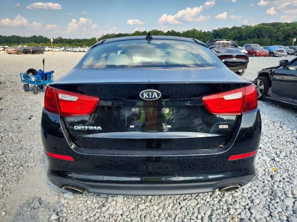 2015 Kia Optima VIN 5XXGM4A74FG485143 COPART salvage auction — MECHANICAL, Salvage Title, sold $500 on 2026-10-08 (photo 6)