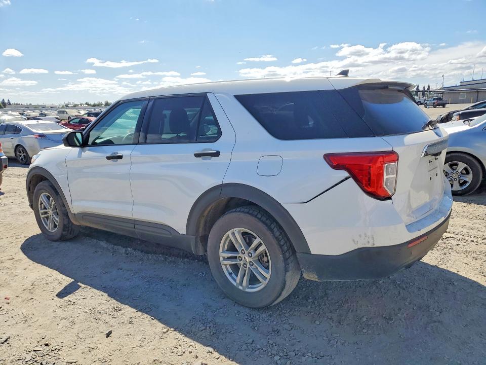 2022 Ford Explorer VIN 1FMSK8BH4NGB21628 COPART salvage auction — REAR END, Ca - Salvage Certificate, sold $8,100 on 2026-10-08 (photo 2)