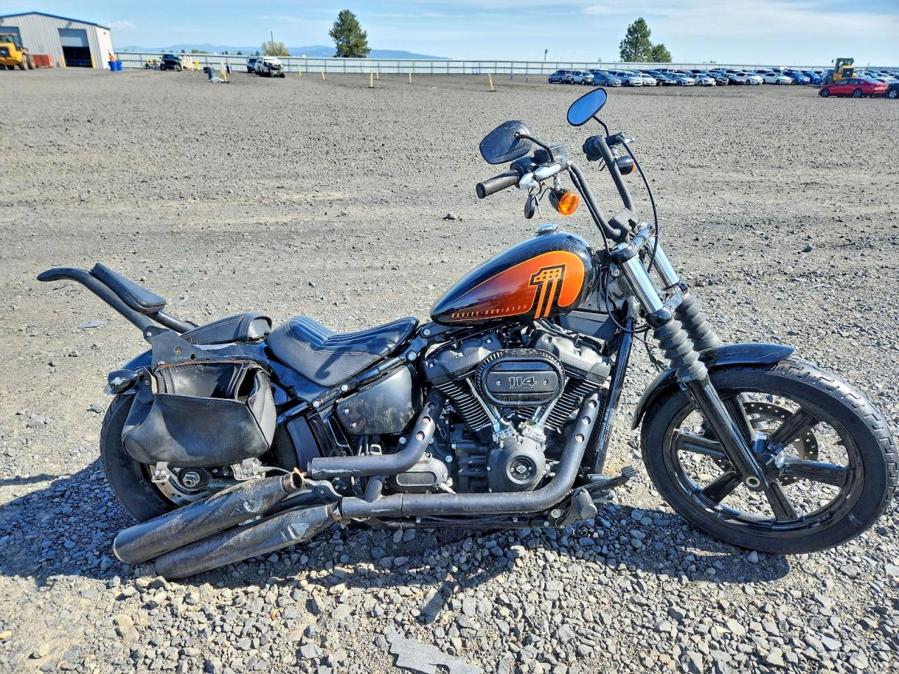 2023 Harley-Davidson FXBBS VIN 1HD1YYK13PB035386 COPART salvage auction — Side, WA - BILL OF SALE, sold $3,150 on 2026-10-08 (photo 1)