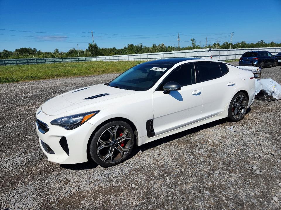 2018 Kia Stinger VIN KNAE35LC6J6023634 — COPART salvage auction photo