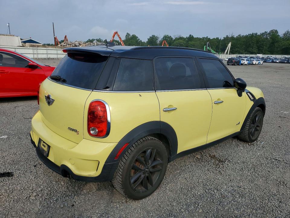 2012 Mini Cooper VIN WMWZC5C56CWM13199 COPART salvage auction — MINOR DENT/SCRATCHES, NJ - CERTIFICATE OF TITLE, sold $400 on 2026-09-04 (photo 3)