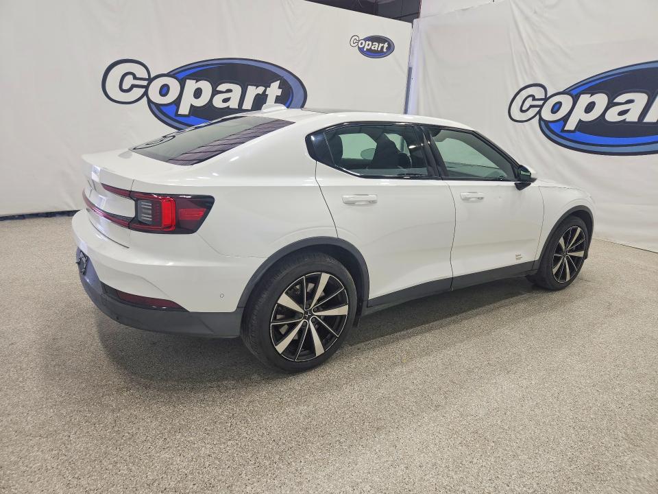 2021 Polestar 2 VIN LPSED3KA1ML015086 COPART salvage auction — UNDERCARRIAGE, CA - CERTIFICATE OF TITLE, sold $7,700 on 2026-09-16 (photo 3)