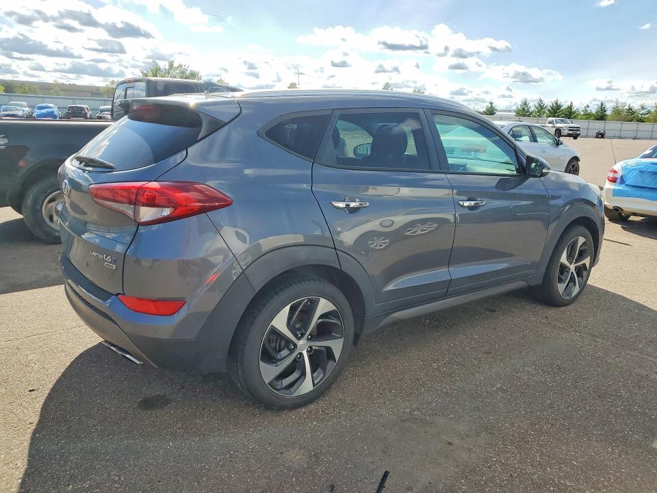 2016 Hyundai Tucson VIN KM8J3CA26GU130070 COPART salvage auction — MECHANICAL, Mn - Certificate Of Title, sold $2,850 on 2026-09-22 (photo 3)