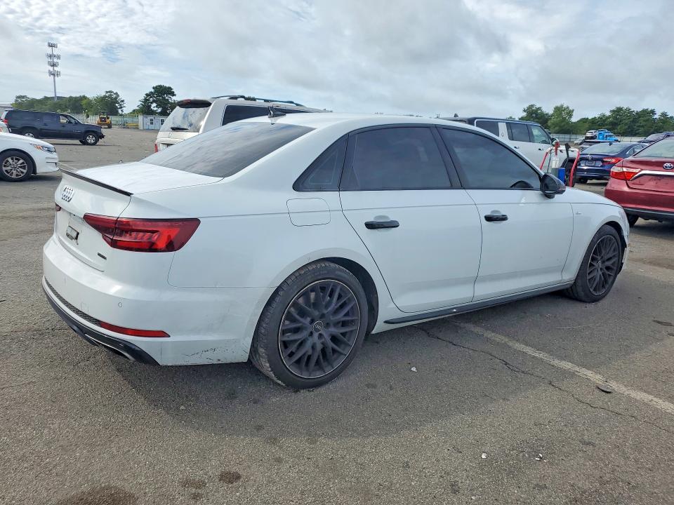 2019 Audi A4 VIN WAUFNAF45KA081003 COPART salvage auction — SIDE, NY - CERTIFICATE OF TITLE, sold $7,700 on 2026-09-09 (photo 3)