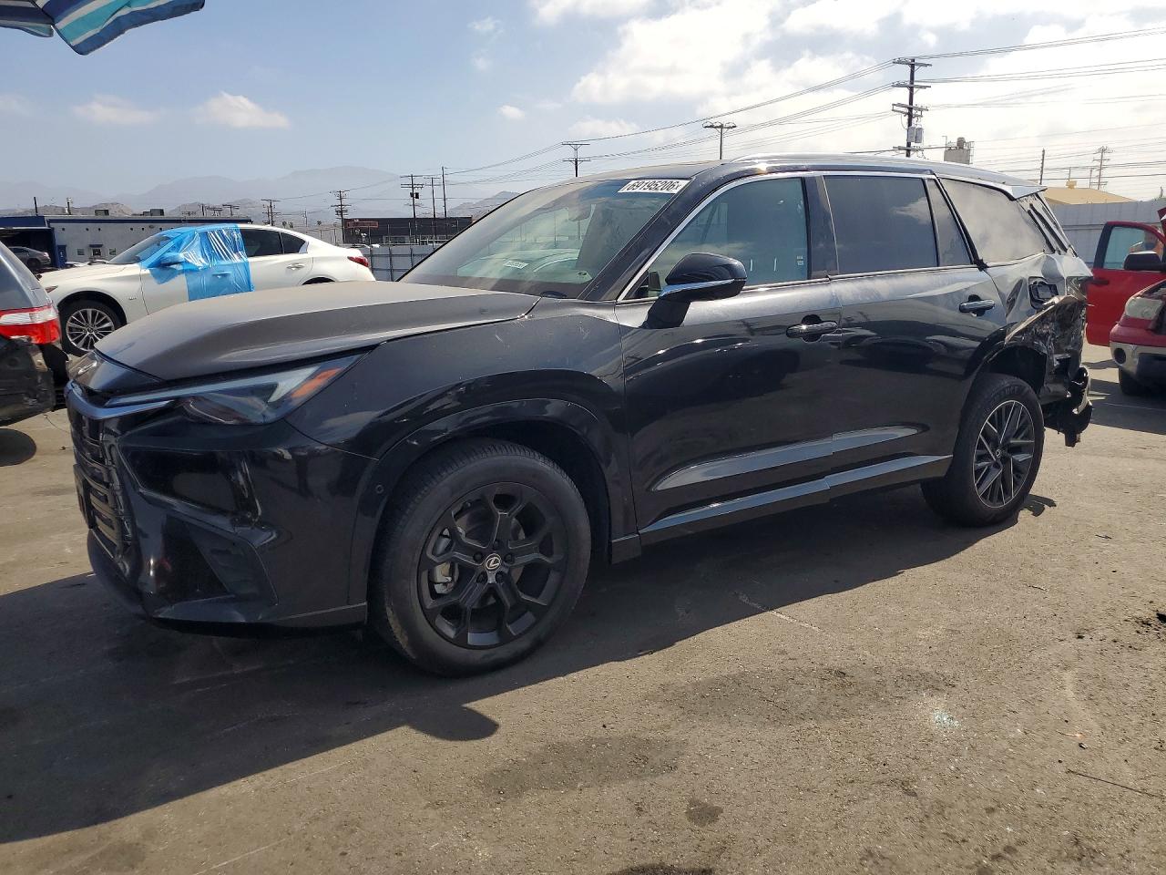 2024 Lexus TX 350 VIN 5TDAAAB61RS000737 — COPART salvage auction photo